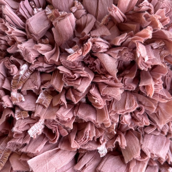 bebe Rosy Textured Pillow - Picture 4 of 4